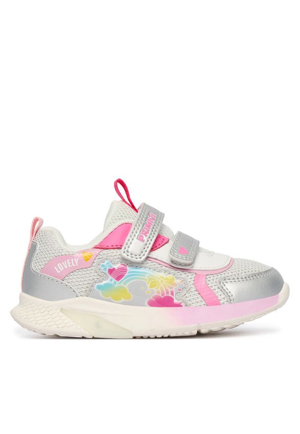 Sneakersy Primigi. Kolor: srebrny