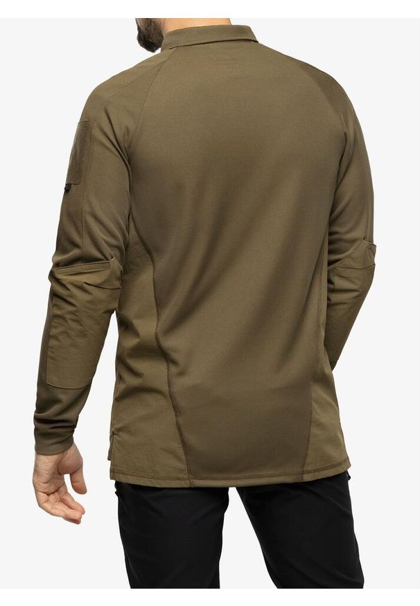 Bluza męska Helikon-Tex Polo Range. Typ kołnierza: polo. Kolor: zielony