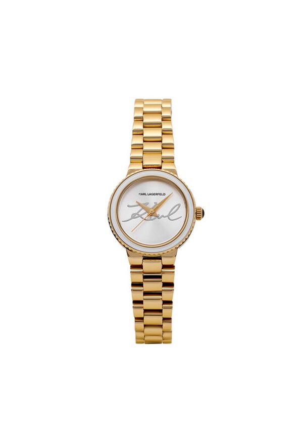 Karl Lagerfeld - KARL LAGERFELD Zegarek R0553104508 Srebrny. Kolor: srebrny