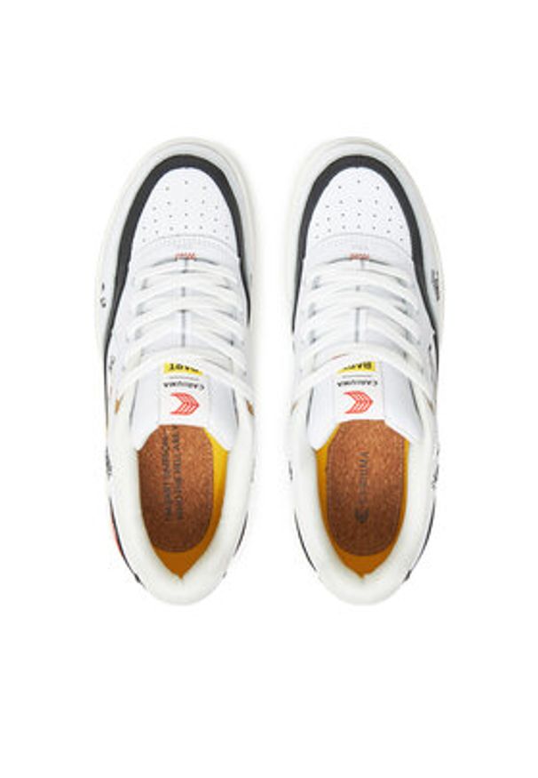 CARIUMA Sneakersy Simpsons Uba 701901W97M110 Biały. Kolor: biały. Materiał: skóra