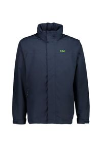 Kurtka przeciwdeszczowa męska CMP Snaps. Kolor: wielokolorowy, niebieski, czarny. Sport: turystyka piesza #1