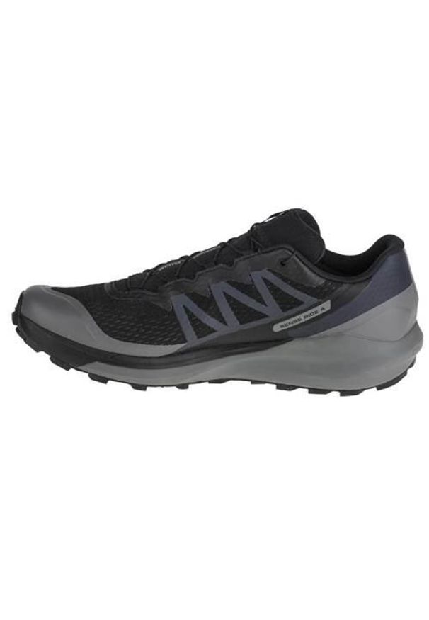 salomon - Buty do biegania męskie Salomon Sense Ride 4 Gtx. Kolor: czarny. Materiał: materiał, tkanina, syntetyk. Szerokość cholewki: normalna