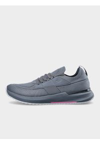 4f - 4F Buty treningowe HIIT damskie - szare 38. Kolor: szary. Materiał: guma, materiał. Szerokość cholewki: normalna. Sport: fitness