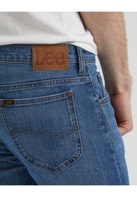 Lee - LEE MĘSKIE SPODNIE JEANSOWE JEANSY RIDER MOODY BLUE USED L701KND13 112338471 #4