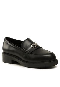 Loafersy Calvin Klein. Kolor: czarny