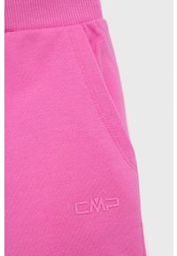 CMP szorty dziecięce kolor różowy gładkie. Okazja: na co dzień. Kolor: różowy. Materiał: materiał. Wzór: gładki. Styl: casual