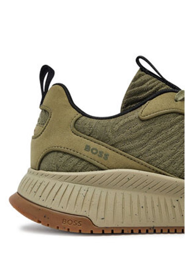 BOSS - Boss Sneakersy Ttnm Evo 50517897 10260761 01 Khaki. Kolor: brązowy. Materiał: materiał