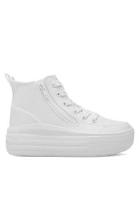skechers - Skechers Sneakersy 310253L WHT Biały. Kolor: biały. Materiał: materiał #1