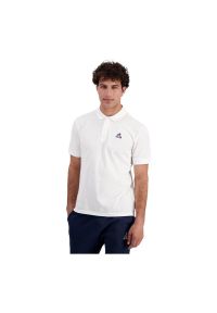 Le Coq Sportif - T-Shirt Homme ESS POLO SS N°1 M-2422109 Blanc. Typ kołnierza: polo. Kolor: biały #1