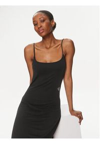 Calvin Klein Jeans Sukienka letnia J20J223055 Czarny Regular Fit. Kolor: czarny. Sezon: lato #5