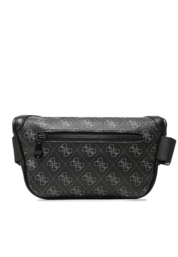 Guess Saszetka nerka Vezzola Smart HMEVZL P3231 Czarny. Kolor: czarny. Materiał: skóra