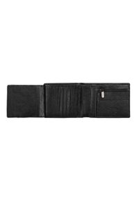 Wittchen - Męski portfel skórzany z rozkładanym panelem czarny. Kolor: czarny. Materiał: skóra #5