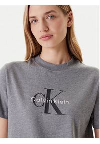 Calvin Klein Jeans T-Shirt Hero Classic LV047B865G Szary Regular Fit. Kolor: szary. Materiał: bawełna #4