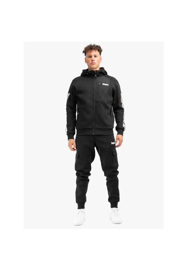 Dres Lonsdale Bulough. Kolor: wielokolorowy, biały, czarny. Materiał: dresówka