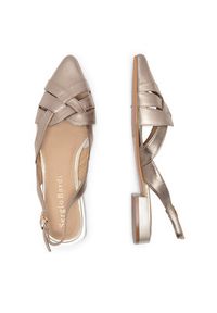 Sergio Bardi Baleriny WYL3476-1Z-SB Złoty. Kolor: złoty. Materiał: skóra #4