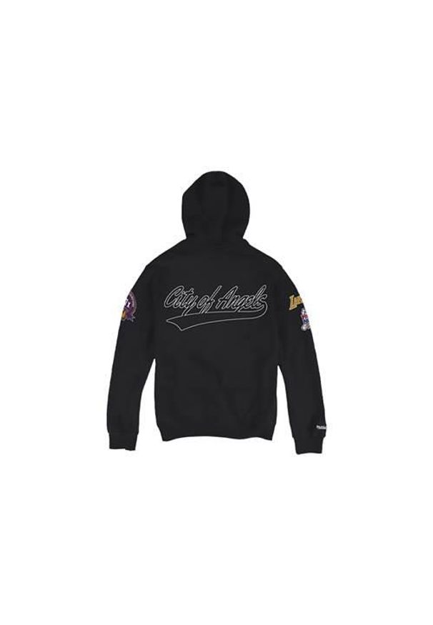 Bluza sportowa męska Mitchell & Ness Champ City Hoody Los Angeles Lakers. Typ kołnierza: kaptur. Kolor: czarny. Styl: sportowy