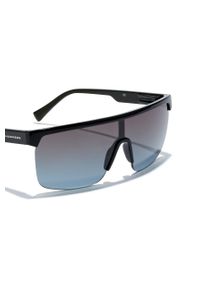 Hawkers okulary przeciwsłoneczne kolor czarny. Kształt: prostokątne. Kolor: czarny #2