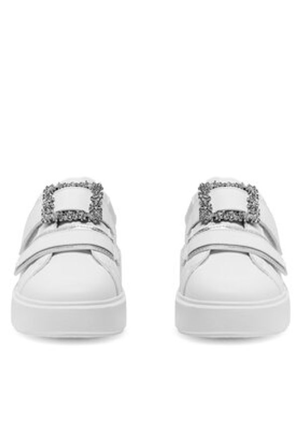 Eva Minge Sneakersy WYL3358-7 Biały. Kolor: biały. Materiał: syntetyk