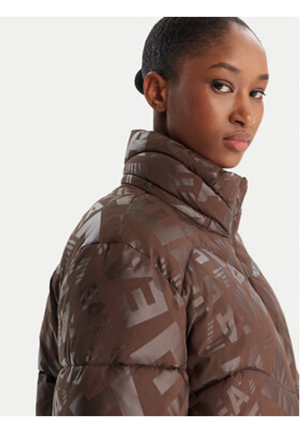 EA7 Emporio Armani Kurtka zimowa 7W000654 AF16408 F6104 Brązowy Regular Fit. Kolor: brązowy. Materiał: syntetyk. Sezon: zima