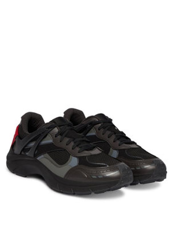 Hugo - HUGO Sneakersy GO2 50558041 Czarny. Kolor: czarny. Materiał: materiał