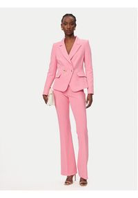 Rinascimento Marynarka CFC0128643003 Różowy Regular Fit. Kolor: różowy. Materiał: syntetyk #2