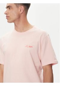 Jack & Jones - Jack&Jones T-Shirt Almeria 12276785 Różowy Relaxed Fit. Kolor: różowy. Materiał: bawełna