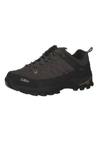 CMP - Rigel Low Trekking Shoes Wp. Kolor: wielokolorowy, szary, zielony. Materiał: tkanina, guma, skóra. Sport: turystyka piesza #1