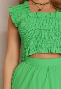 Renee - Zielony 2-Częściowy Komplet Barbaste. Kolor: zielony. Materiał: bawełna. Wzór: jednolity #5