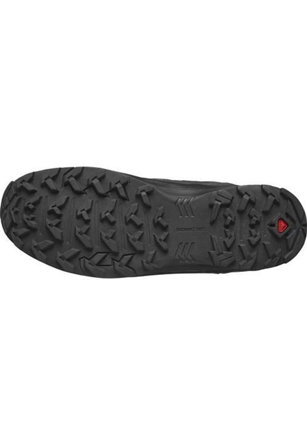 salomon - Buty trekkingowe męskie Salomon X Braze Mid Gtx. Zapięcie: sznurówki. Kolor: czarny. Materiał: guma, materiał, tkanina, syntetyk. Szerokość cholewki: normalna