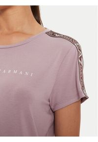 EA7 Emporio Armani T-Shirt 6DTT03 TJKUZ 1341 Różowy Slim Fit. Kolor: różowy. Materiał: syntetyk #5