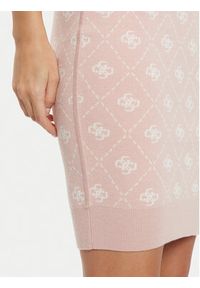 Guess Sukienka dzianinowa W4BK98 Z3JD2 Różowy Bodycon Fit. Kolor: różowy. Materiał: syntetyk. Typ sukienki: bodycon #5