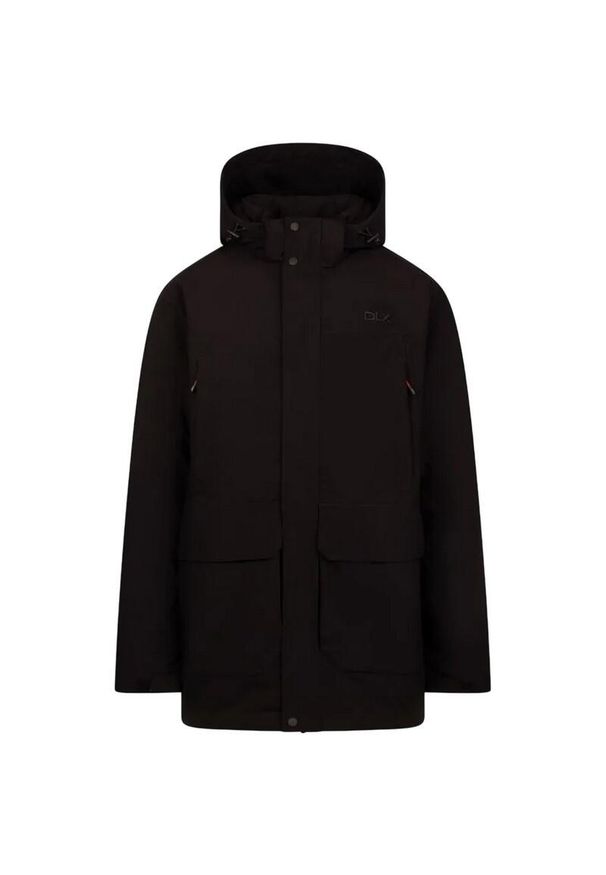 TRESPASS - Męska Kurtka Ocieplana Donahue DLX. Kolor: czarny. Materiał: puch. Sport: turystyka piesza