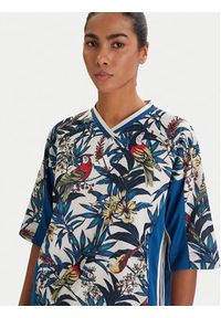 Adidas - adidas T-Shirt Farm Rio Premium KD4629 Niebieski Loose Fit. Kolor: niebieski. Materiał: syntetyk #2