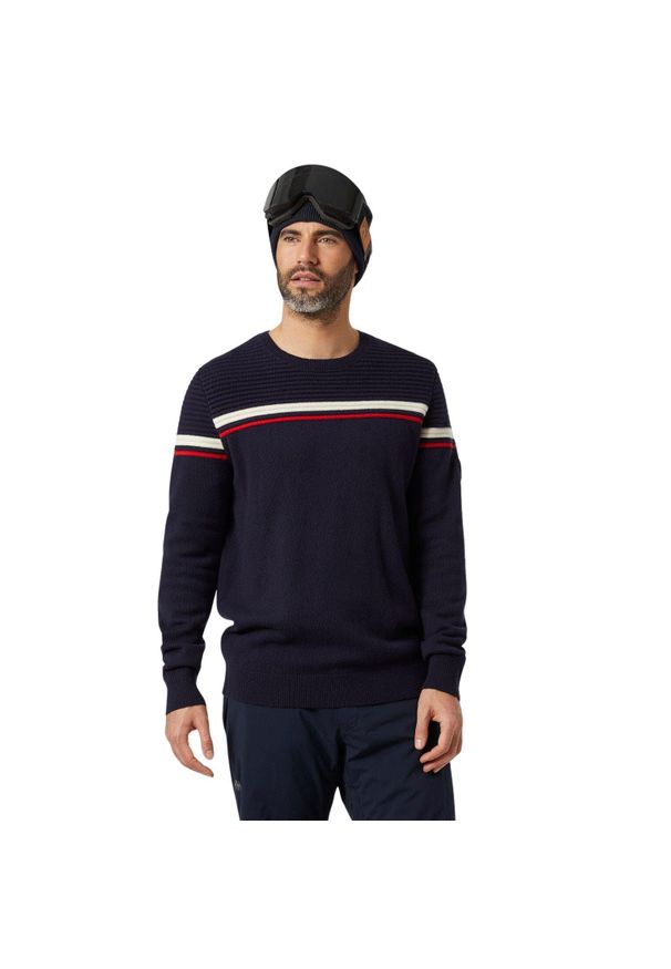 Bluza Helly Hansen carv knitted. Kolor: niebieski