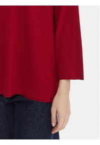 Kontatto Sweter 3M0801C Czerwony Regular Fit. Kolor: czerwony. Materiał: syntetyk #5