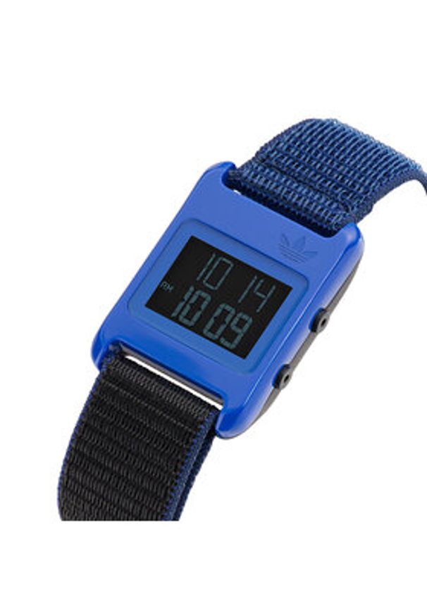 adidas Originals Zegarek Retro Pop Digital Watch AOST23066 Niebieski. Kolor: niebieski. Styl: retro