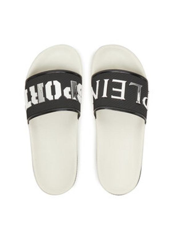 Plein Sport Klapki Aero Slide PACS USG0028 SXV022N Czarny. Kolor: czarny. Materiał: syntetyk. Styl: sportowy