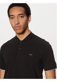 Calvin Klein Polo K10K114139 Czarny Regular Fit. Typ kołnierza: polo. Kolor: czarny. Materiał: bawełna