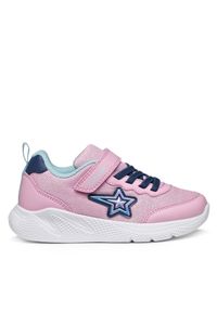 Sneakersy Geox. Kolor: różowy #1