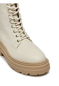 Pinko - PINKO Trapery Mia 11 SD0141 P001 Écru. Materiał: skóra #6