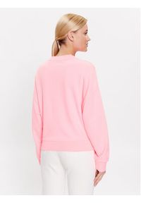 Guess Bluza Neon W3GQ20 KBQH0 Różowy Relaxed Fit. Kolor: różowy. Materiał: bawełna, syntetyk #9
