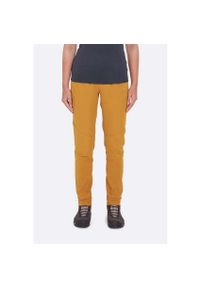 Spodnie damskie Rab Incline Light. Kolor: żółty. Sezon: wiosna, lato. Sport: turystyka piesza #1