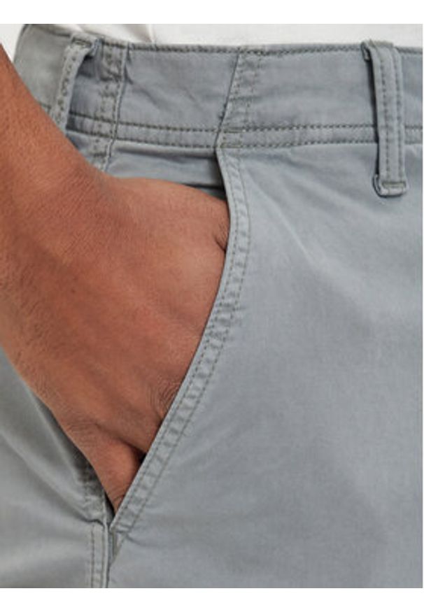 Tommy Jeans Szorty materiałowe Otis DM0DM22831 Szary Regular Fit. Kolor: szary. Materiał: bawełna