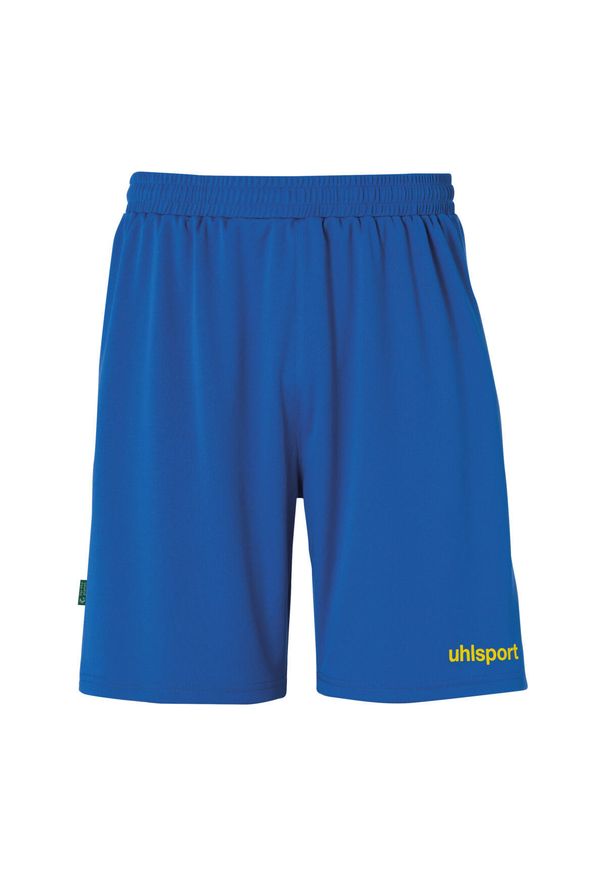 UHLSPORT - Szorty Uhlsport Center Basic FTP. Kolor: niebieski, żółty, wielokolorowy. Sport: piłka nożna