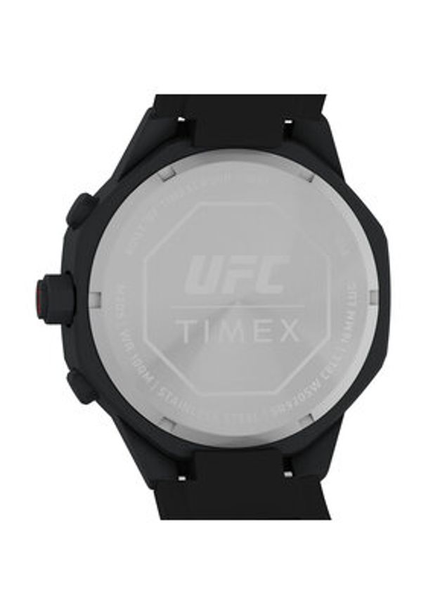 Timex Zegarek TW2V87200 Czarny. Kolor: czarny. Materiał: syntetyk