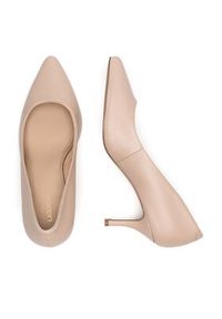 Lasocki Czółenka WFA2922-1Z Beżowy. Kolor: beżowy. Materiał: skóra. Obcas: na szpilce #7