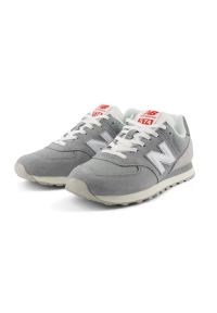 Sneakersy męskie New Balance U574BKR. Okazja: na co dzień, do pracy, na spacer. Kolor: szary. Model: New Balance 574. Sport: turystyka piesza #3