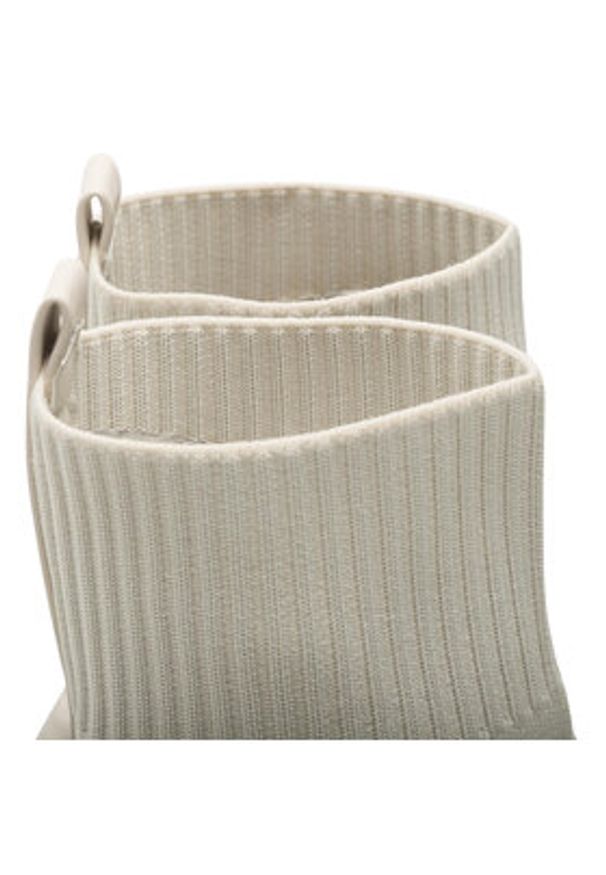 DeeZee Botki WS5553-11 Écru. Materiał: materiał