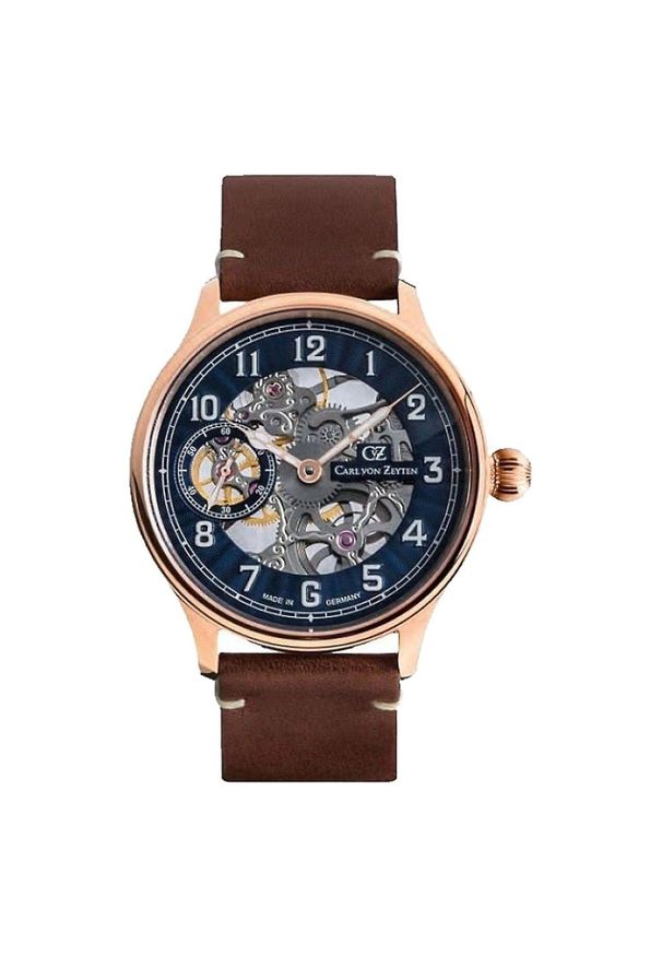 CARL VON ZEYTEN PROMOCJA ZEGAREK LAHR CVZ0021RBL. Styl: elegancki, vintage, klasyczny