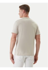 Calvin Klein Jeans T-Shirt LV04RF800G Beżowy Classic Fit. Kolor: beżowy. Materiał: bawełna #2